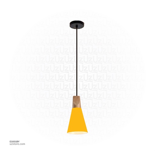 [E1051BY] Pendant Light 7745/A LIGHT YELLOW