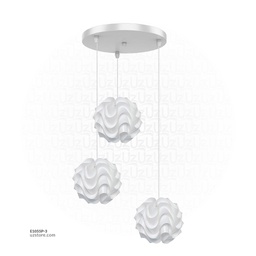 [E1055P-3]  Trible Hanging Light OP-9047-3