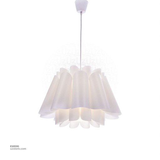 [E1055G] White Pendant Light OP-9841M