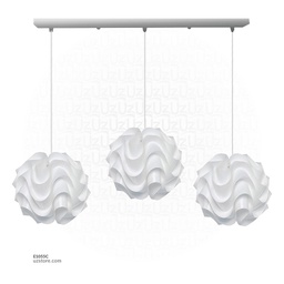 [E1055C]  Trible Hanging Light OP-9047-3A