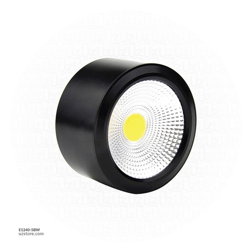 [E1240-5BW] Focus Light TDM-A001 5W BK 3000K