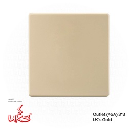 [SU35G] Outlet (45A) 3*3 UK`s Gold