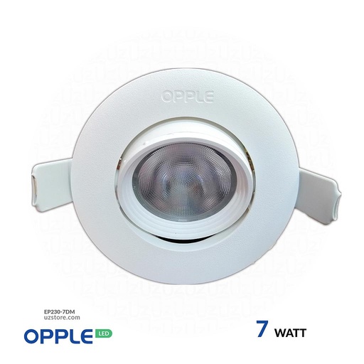 [EP230-7DM] OPPLE LED Spot Light Movable 7W , 6500K Day Light 