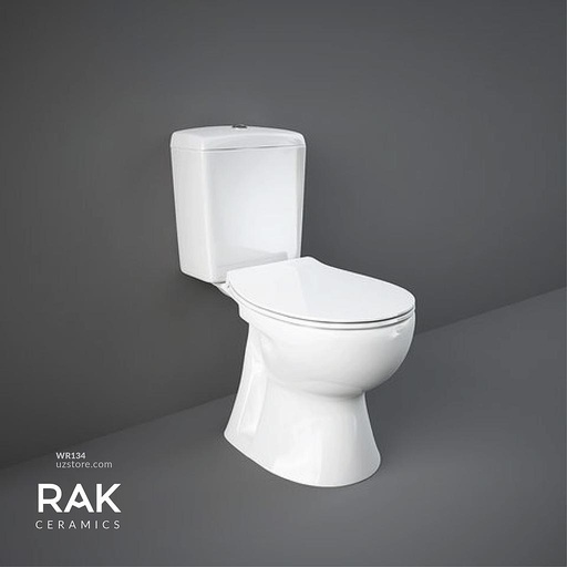[WR134] RAK - FLORA Water Closet S trap + Flush Tank & Seat Cover FL17AWHA+FL20AWHA+FL05SCQRAWHA