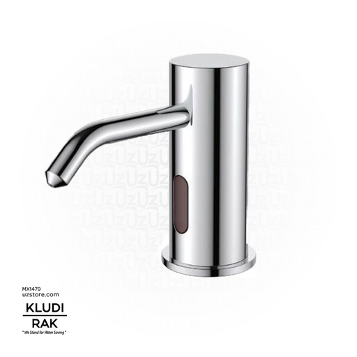 [MX1479] KLUDI RAK Deck Mounted Automatic Liquid Soap Dispenser Capacity 1600ml Pow er: AC220V DC1.6V Brass Chrome finish RAK90100