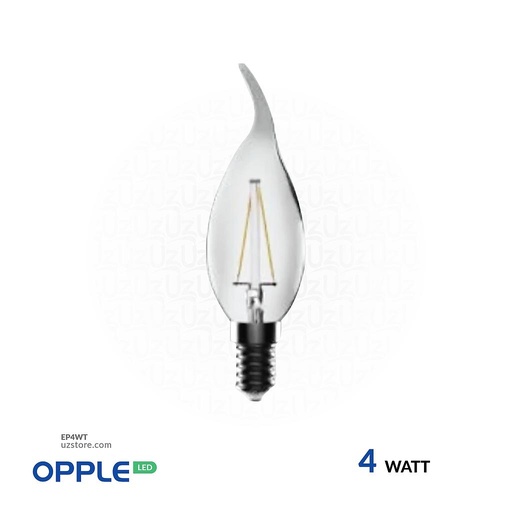 [EP4WFT] OPPLE LED Lamp E14 4W , 3000K Warm White 