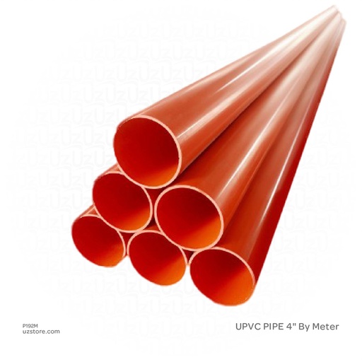 [P192M] UPVC PIPE 4" By Meter