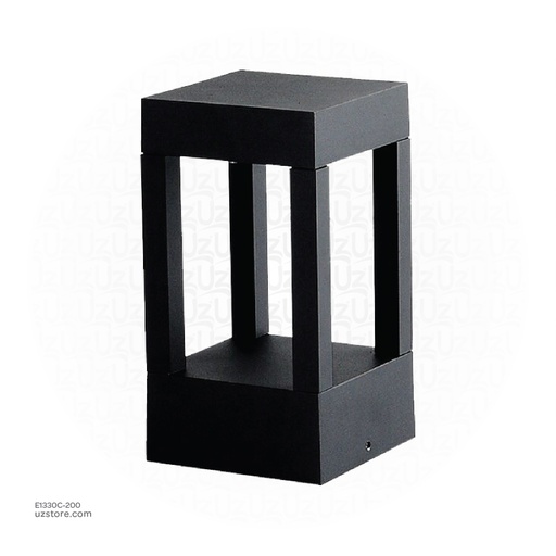 [E1330C-200] LED Lawn Light GRAY DFC-1020/200H 10W*1