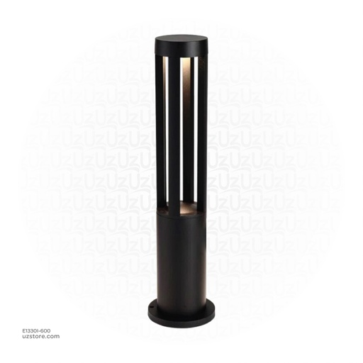 [E1330I-600] LED Lawn Light GRAY DFC-1024/600H 10W*1