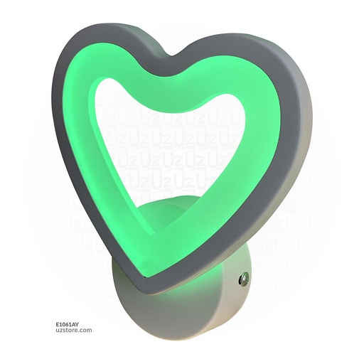[E1061AG] LED Wall Light  9255-GREEN