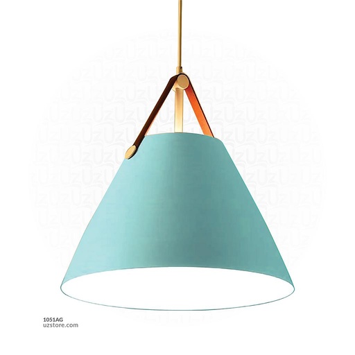 [E1051AG] Pendant Light 7488/1 Olive Green