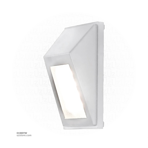 [E1300YW] مصباح جدار خارجي JKF825 أبيض 10 واط