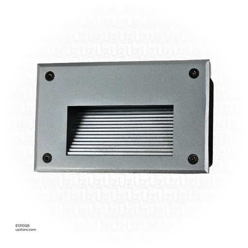 [E1310QS] LED Outdoor Step LIGHT Q02-5W WW DARK GREY