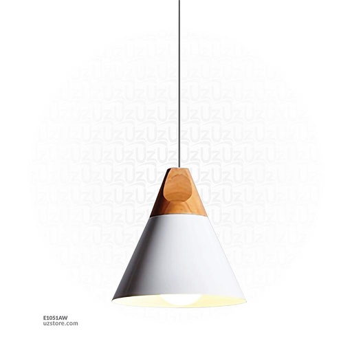 [E1051CW] Pendant Light 7745/C WHITE