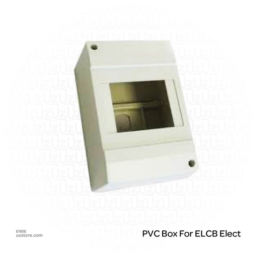 [E165E] PVC ELCB Box TPN Elect