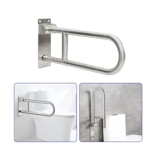 [MX1485] KLUDI RAK Folding Up Grab Bar 800mm SS 304 Satin finish RAK90401