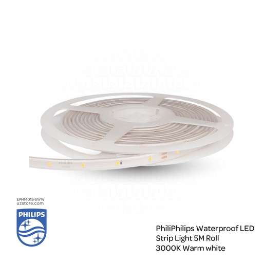 [EPH1401S-5WW] PHILIPS LED Strip Light Water Proof Transformer 24VDC 60W BGC201 800LM 3000K L5000 911401720212