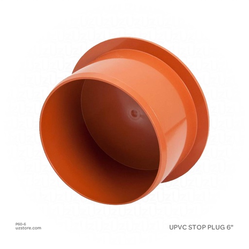 [P60-6] UPVC STOP PLUG 6" 