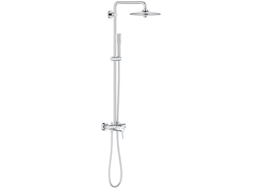 [GR23061002] GROHE Euphoria Concetto System 260 Shower system with single lever mixer for wall mounting , 23061002 , chrome