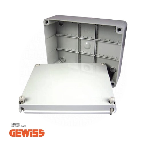 [E163WI] pvc box 6x4 w/p Gewiss ITALY