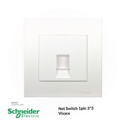 [SSV313] Net Switch 1pin 3*3 Schneider Vivace