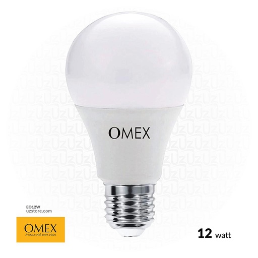 [EO12W] لمبة   LED  أومكس 12 واط أصفر