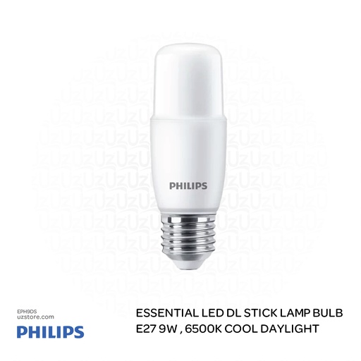 [EPH9DS] PHILIPS Essential LED DL Stick Lamp Bulb E27 9W , 6500K Cool DayLight 