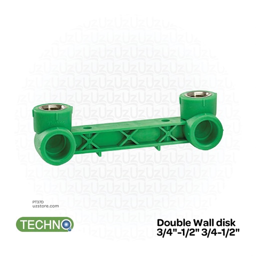 [PT37D] Double Wall disk Techno 3/4"-1/2"