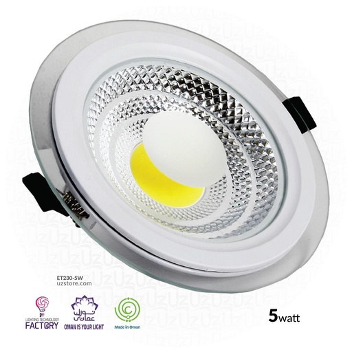 [ET230-5W] LTF 5W Down light Theta W.White 