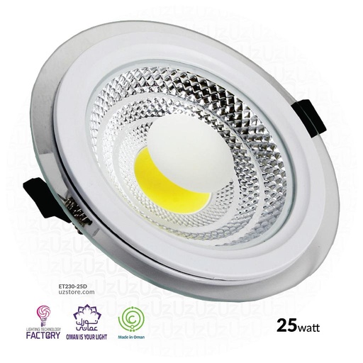 [ET230-25D] LTF 25W Down light Theta Daylight