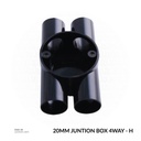 20MM JUNTION BOX 4WAY H