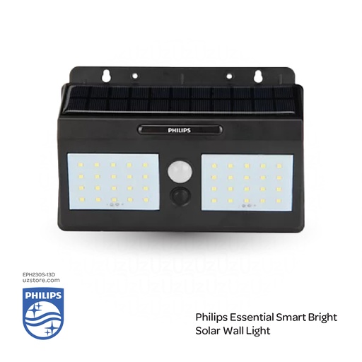 [EPH230S-13D] PHILIPS Essential Smart Bright Solar Wall Light BWS010 LED300/765, 6500K Cool Day Light 