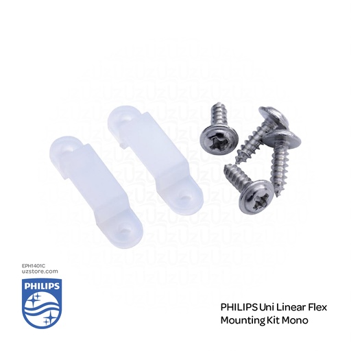 [EPH1401C] PHILIPS Uni Linear Flex IP65 ZGC201 Mounting Kit Mono