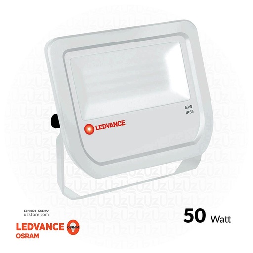 [EM451-50DW] OSRAM LEDVANCE LED FLOODLIGHT 50W 6500K IP65 4500LM 30000 HRS (WHITE BODY)