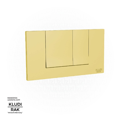 [RAK80010G] KLUDI RAK Flush Control Plate Bright , Gold RAK80010.GD1