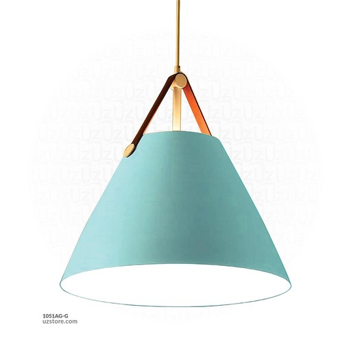 [E1051AG-G] Pendant Light 7488/1 Olive Green