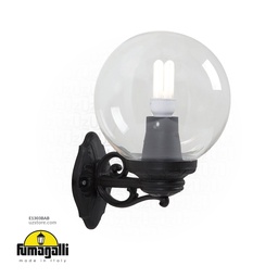 [E1303BAB] FUMAGALLI Angle Ball (Kink) Light black e27 Made in Italy