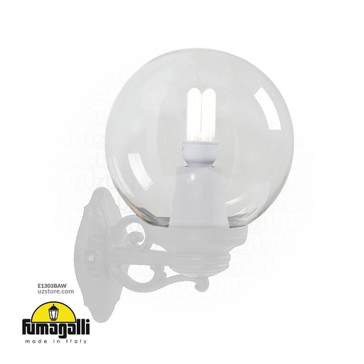 [E1303BAW] FUMAGALLI Angle Ball (Kink) Light white e27 Made in Italy