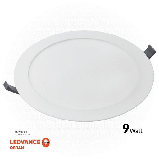 [EM230-9H] OSRAM LED SLIM PANEL DOWN LIGHT ROUND 4" 9W Half white 4000K