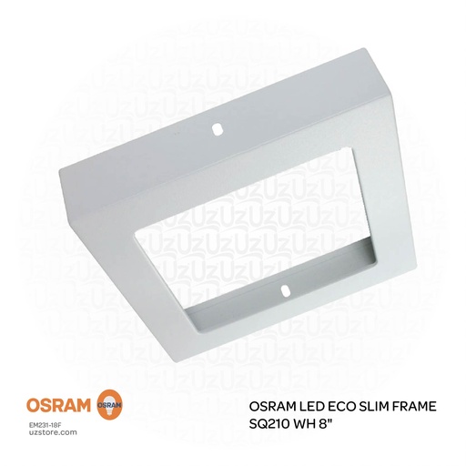 [EM231-18F] OSRAM LED ECO SLIM FRAME SQ210 WH 8"