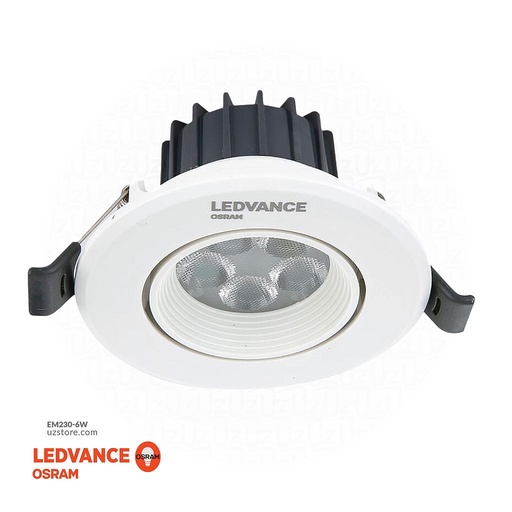 [EM230-6W] OSRAM 3000K ADJ SPOTLIGHT,6W, MR-16 REPLACEMENT, 20000 HRS