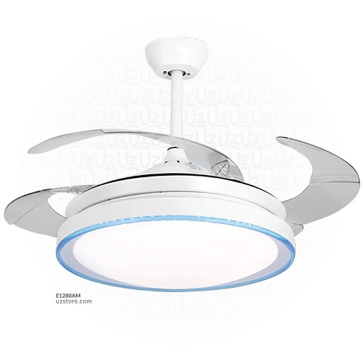 [E1280AM] Decorative Fan With LED 9128