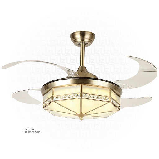 [E1280AR] Decorative Fan With LED 8679