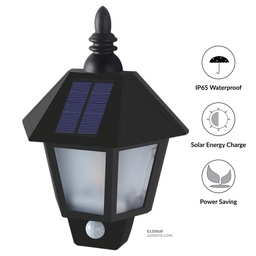 [E1350UF] Outdoor Solar Light RM-027-F 6W (Fire) with sensor