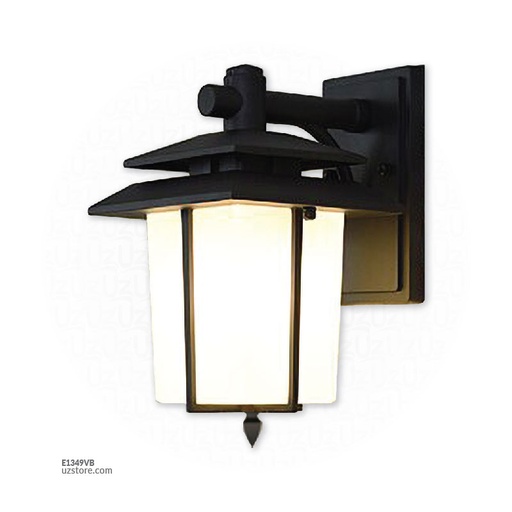 [E1349VB] Outdoor Wall LIGHT 9480W(S) SBK