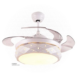 [E1280AU] Decorative Fan With LED 19126
