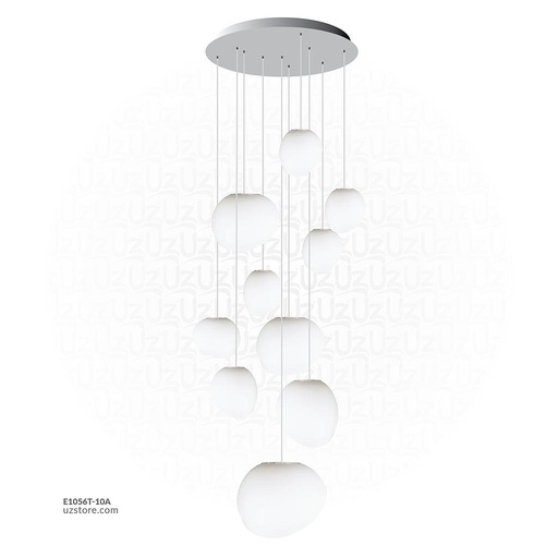 [E1056T-10A] Hanging Light MD8061-10AL