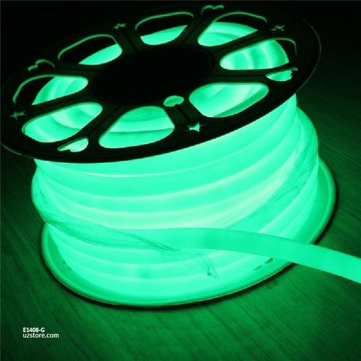 [E1408-G] مصباح نيون 360 درجة أخضر