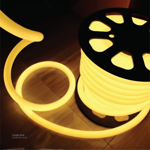 [E1408-WW] مصباح نيون 360 درجة أصفر