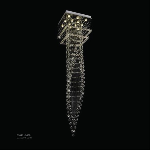 [E1041J-2400]   مصباح ثريا كريستال LED FH-56952